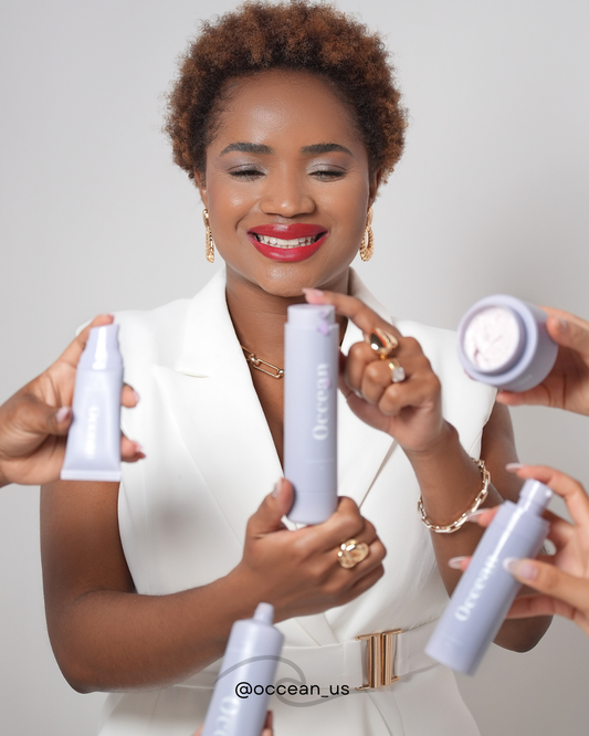 Kit de cuidados com a pele com probióticos