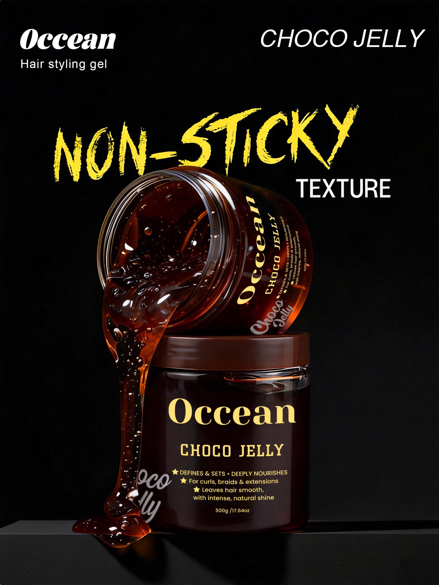 Hair Care Kit: Fixing Gel + Choco Jelly