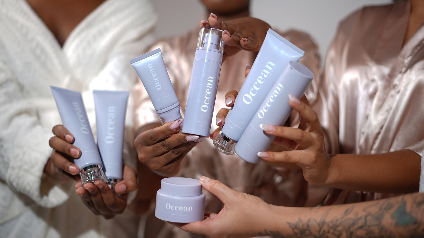 Loción facial con probióticos