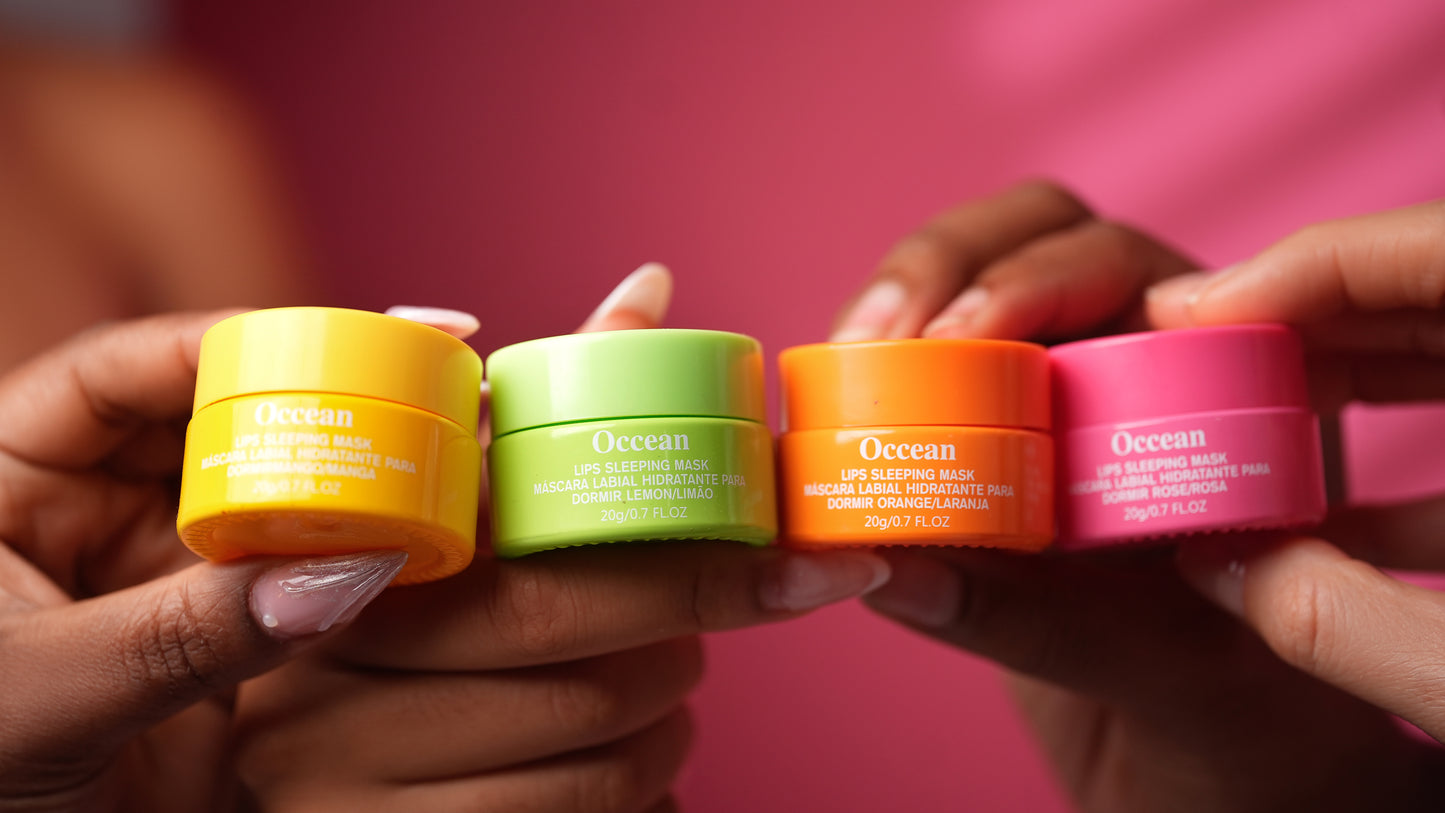 Orange Lips Sleeping Mask