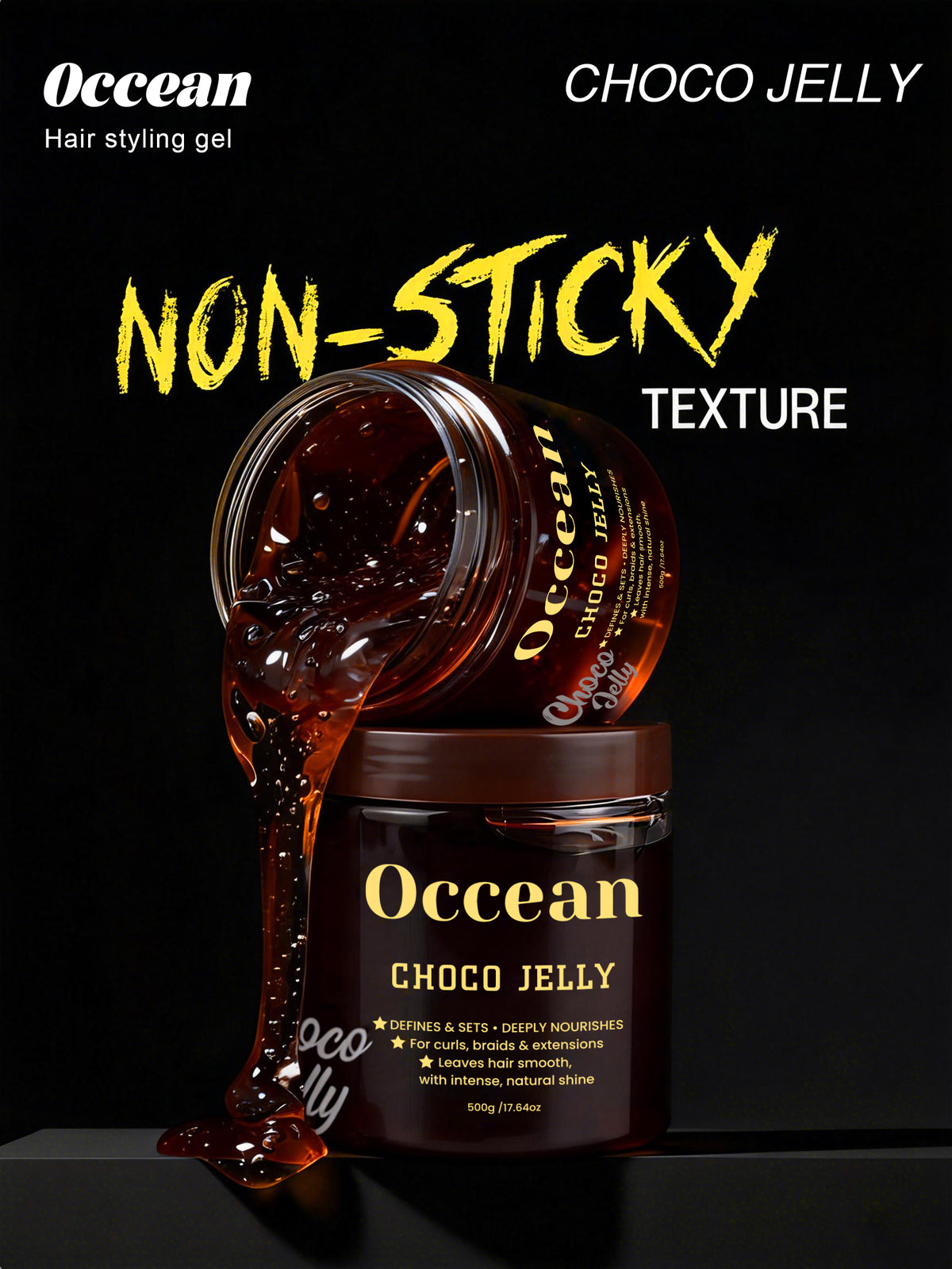 Hair Care Kit: Fixing Gel + Choco Jelly