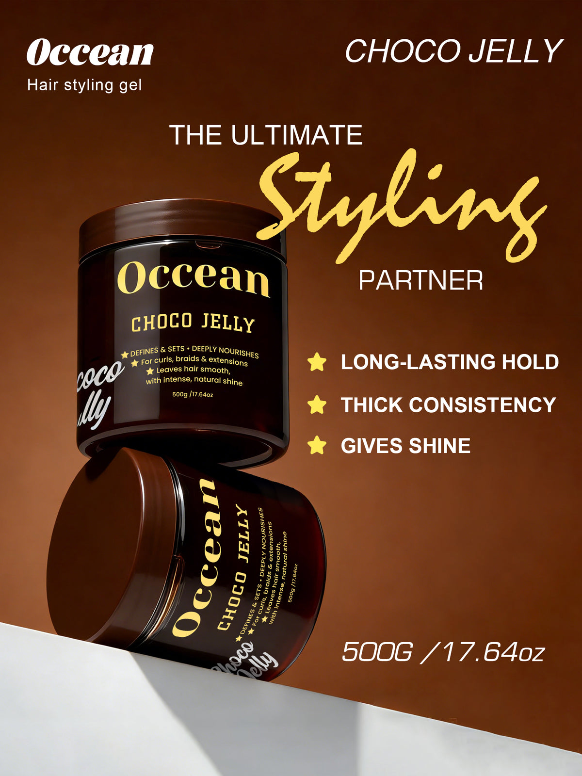 Hair Care Kit: Fixing Gel + Choco Jelly