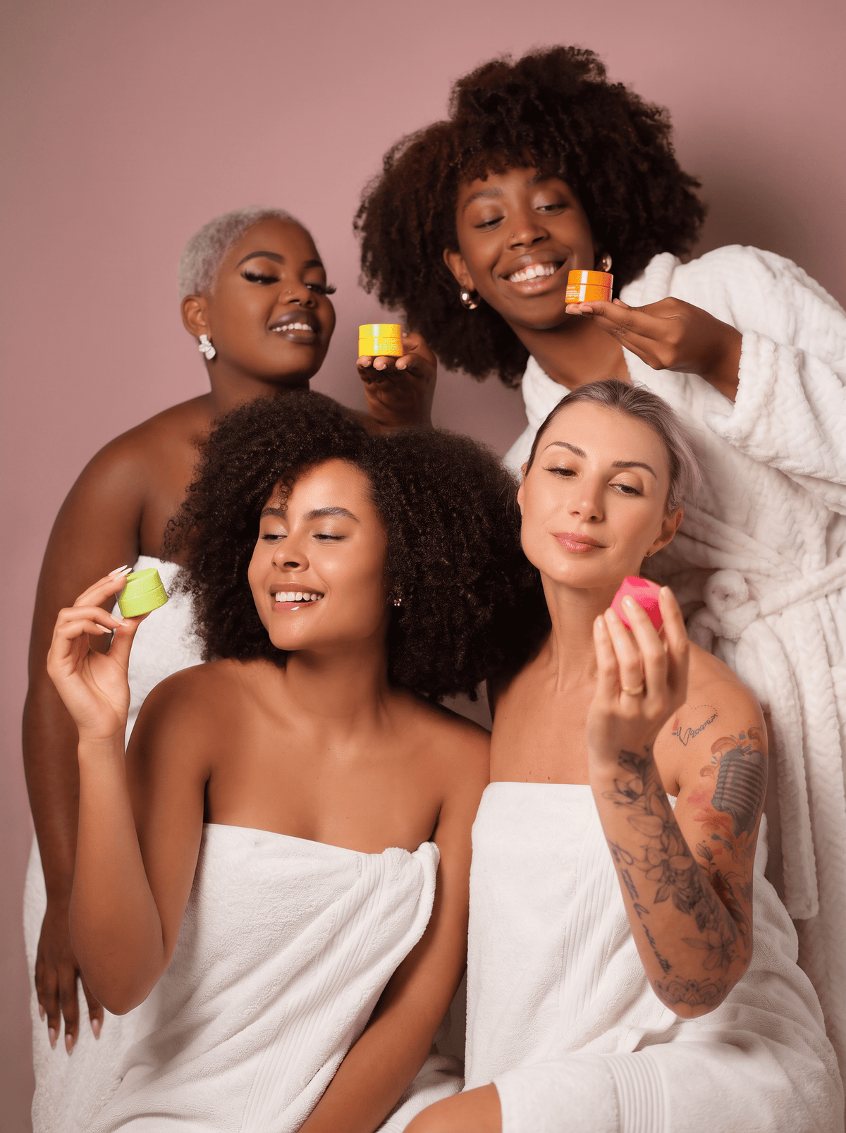 Kit 4 Occean Lips Sleeping Mask with Applicator