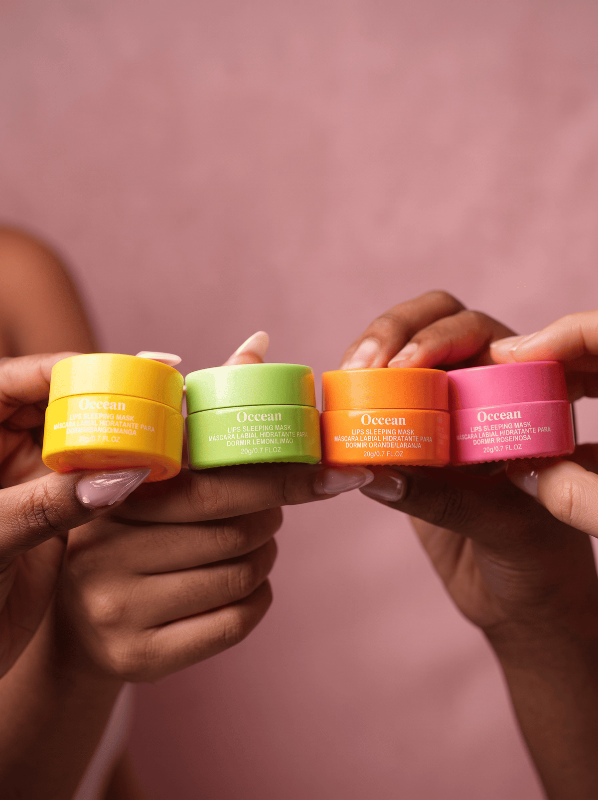 Kit 4 Occean Lips Sleeping Mask with Applicator