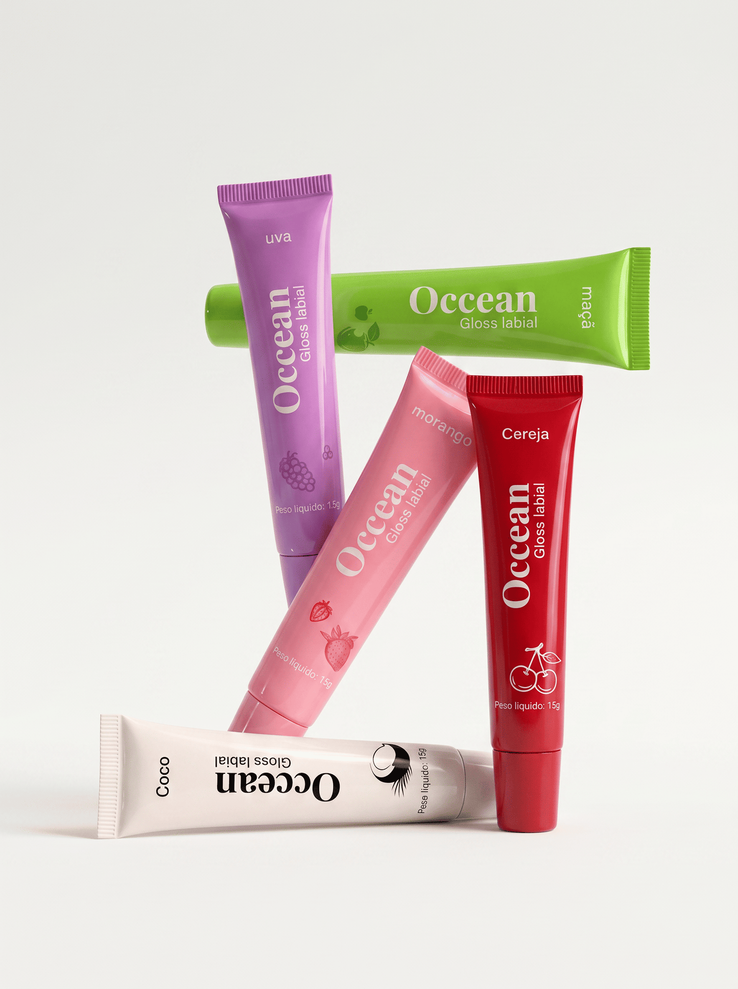 Nourishing Lip Gloss - Kit with 5 Gloss