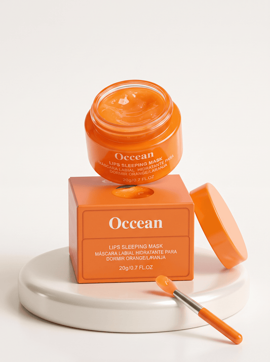 Orange Lips Sleeping Mask