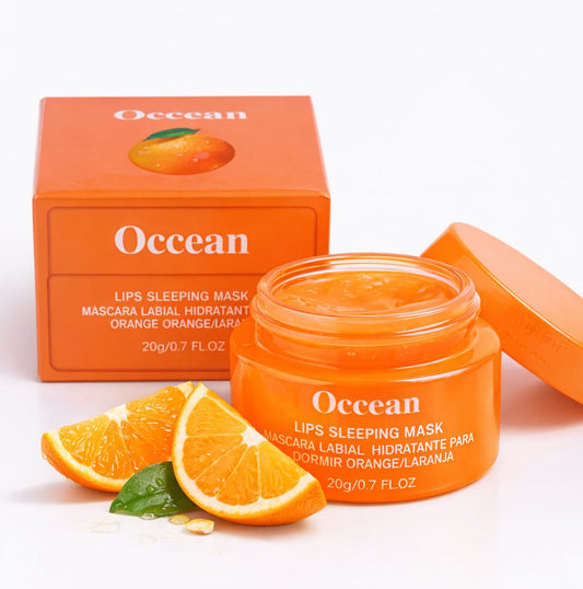 Orange Lips Sleeping Mask